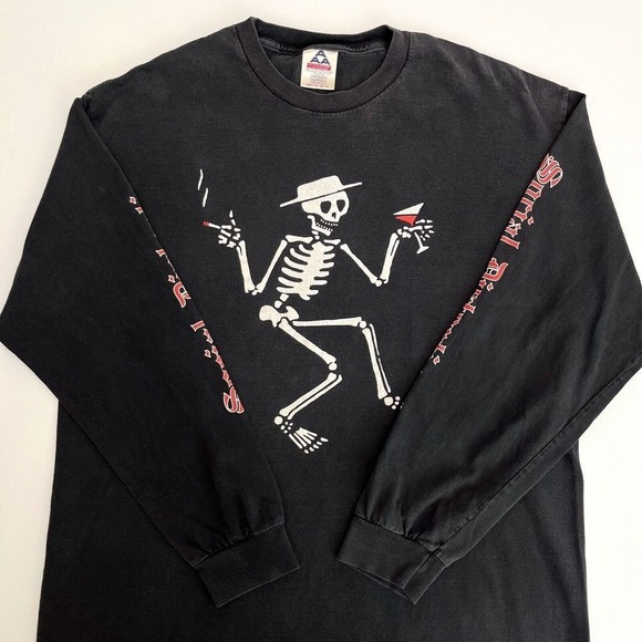Vintage Social Distortion Long Sleeve T-Shirt, Vintage 1992 Social Distortion R5 - Picture 1 of 9
